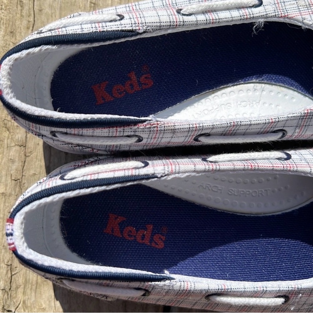Keds Plaid Slip On Size 8.5 - Picture 5 of 6